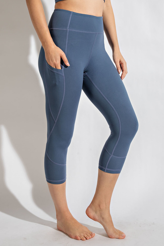 Picture of CAPRI LEGGINGS WITH SEAM DETAIL AND POCKETS